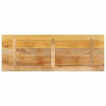 vidaXL Dessus de table rectangulaire bois massif de manguier brut