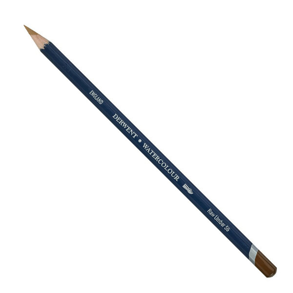 Crayon couleur aquarellable Derwent Watercolour Terre ombre naturelle 56