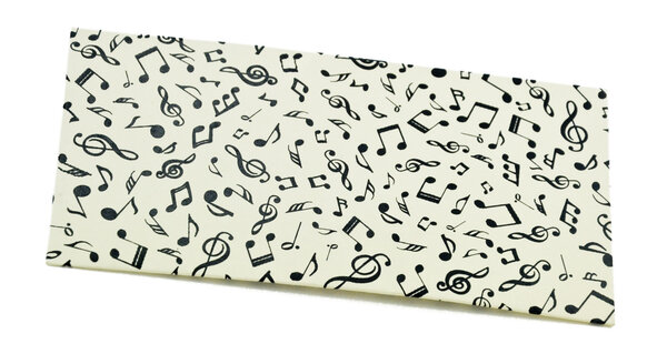 PAPERTREE AMADEUS  Lot de 5 Enveloppes cadeau 19x 10 Ivoire