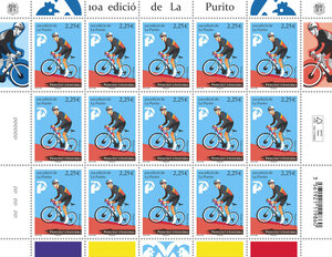Timbre Andorre - 10a edicio de La Purito