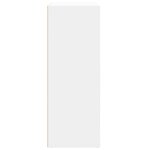vidaXL Buffet blanc 60x31x84 cm bois d'ingénierie