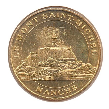 Mini médaille monnaie de paris 2007 - le mont saint-michel