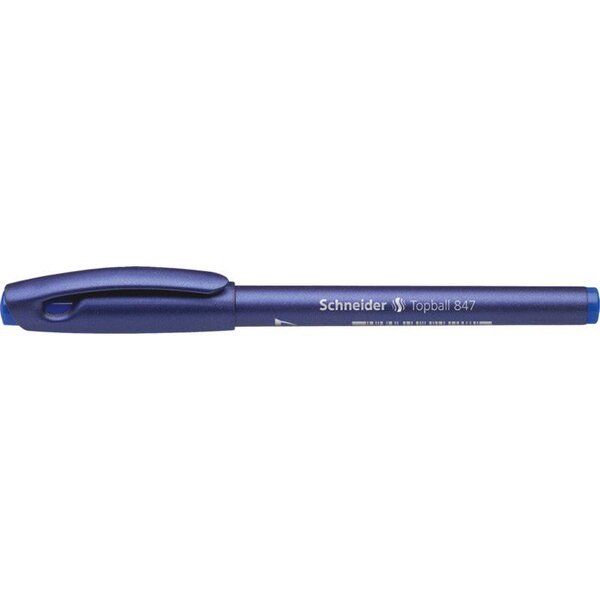 Roller à encre Topball 847 05 bleu SCHNEIDER