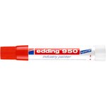 Marqueur Spécial Industrie 950 Rouge Pointe Extra Large 10 mm x 10 EDDING