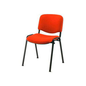 Q-connect chaise empilable - Max. supporte 100kg - 91x49x44cm - Rouge