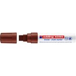 Marqueur craie liquide 4090 marron 4-15 mm x 5 EDDING