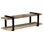 vidaXL Meuble TV 130x40x40 cm Bois de récupération massif