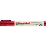 Marqueur Permanent 21 Ecoline Rouge 1 5-3 mm x 10 EDDING