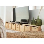 Caisse en pin massif 30 cm dinamic