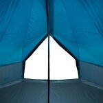 vidaXL Tente familiale tipi 12 personnes bleu imperméable