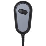 vidaXL Fauteuil inclinable électrique Gris foncé Velours