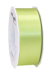 Satin double face 25-m-rouleau 40 mm pistache