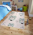 Tapis pour chambre Enfant 120 x 160 cm - Blanc