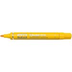 Marqueur Permanent N50 Corps Aluminium Pointe Ogive 2mm Jaune x 6 PENTEL