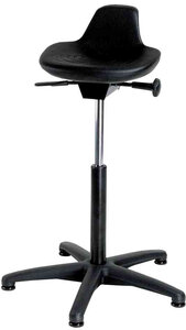 Support Assis/debout STAND STAR Polyurethane (PU) Noir TOPSTAR