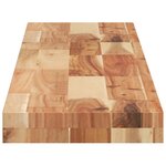 vidaXL Dessus de table 140x20x4 cm rectangulaire bois massif d'acacia
