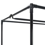 vidaXL Garde-robe Crème 75x50x160 cm