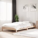 vidaXL Lit empilable 90x200 cm Bois de pin massif