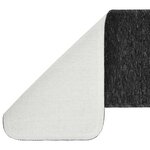 vidaXL Tapis d'escalier 15 Pièces 60x25 cm Anthracite Rectangulaire