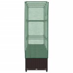vidaXL Jardinière surélevée avec housse aspect rotin 120x40x138 cm
