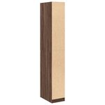 vidaXL Garde-robe chêne marron 30x50x200 cm bois d'ingénierie