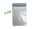 500 Enveloppes plastique opaques éco 60 microns n°1 - 170x230mm