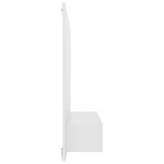 vidaXL Meuble TV mural Blanc 120x23 5x90 cm Bois d’ingénierie