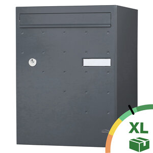 Boite à colis atout 1 porte gris anthracite