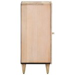 vidaXL Armoire latérale 40x33x75 cm bois massif de manguier