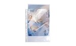 Sachet de 50 pochettes perforées polypropylène lisse Haute qualité 9/100e - A4 EXACOMPTA