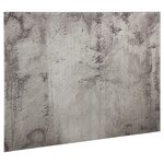 Tableau magnétique panneau écriture école maison bureau mural verre 80 x 60 cm gris 02_0045513