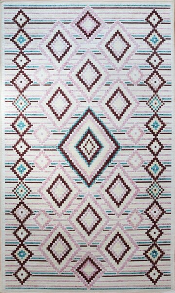 Tapis d'intérieur Berbère 80 x 150 cm - Rose