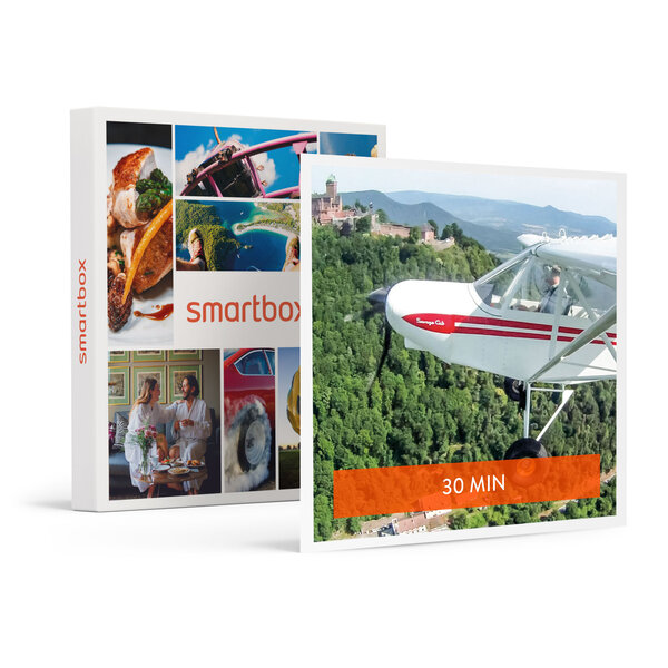 SMARTBOX - Coffret Cadeau Vol en avion ultra-léger de 30 minutes près de Mulhouse -  Sport & Aventure