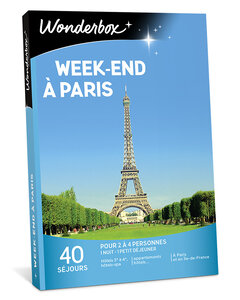 Coffret cadeau - WONDERBOX - Week-end à Paris