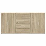 vidaXL Buffets 3 Pièces chêne sonoma 60x31x84 cm bois d'ingénierie