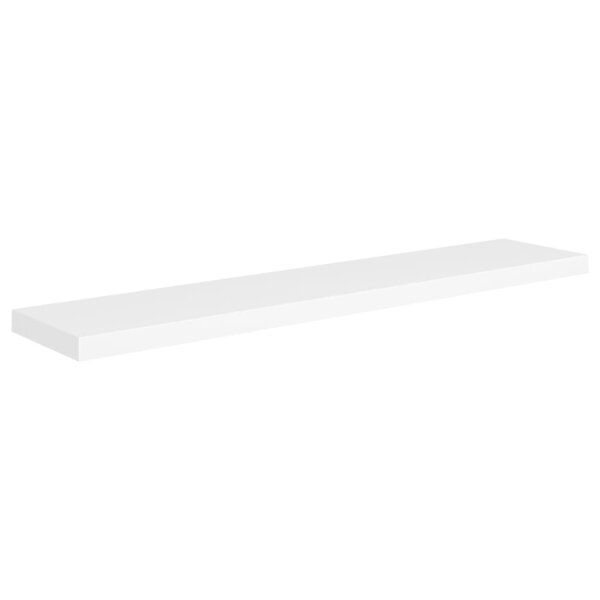 vidaXL Étagère murale flottante blanc 120x23 5x3 8 cm MDF