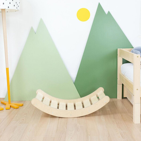 Planche d'équilibre ROKIT - bois massif naturel