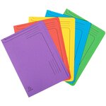 Paquet 5 Chemises Coin Forever® - A4 - Couleurs Assorties - X 8 - Exacompta