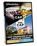 Coffret cadeau - WONDERBOX - CAP OU PAS CAP - 1 nuit gourmande et chic ou 2 nuits de charme