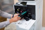 Toner Laser Original N° 125A CB543A 1400 Pages Magenta HP