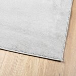 vidaXL Tapis OVIEDO à poils courts gris 160x230 cm
