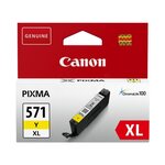 CANON Pack de 1  cartouche d'encre  -  CLI-571XL - Jaune -  11 ml - 715 pages