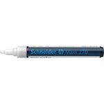 Marqueur peinture maxx 270 pte ogive 2-3 mm blanc x 10 schneider