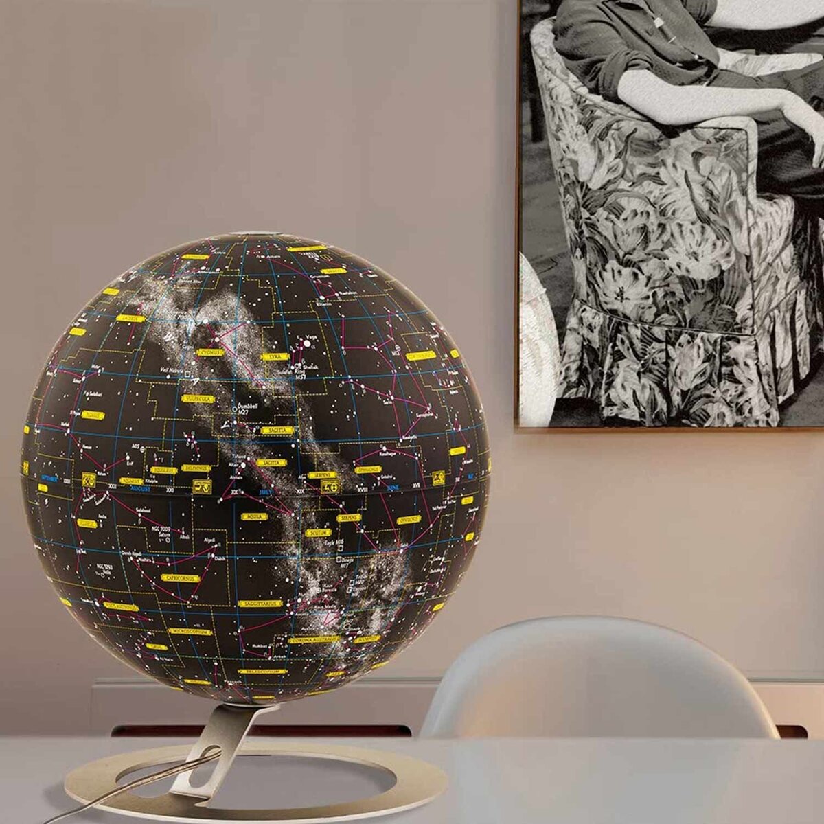 Globe terrestre lumineux Fusion Classic Ø 30 cm - La Poste