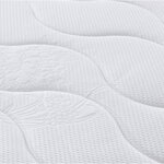 vidaXL Matelas à ressorts bonnell moyen 90x200 cm