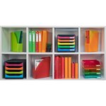 Porte-revues The Magazine Chromaline - Rouge Carmin - X 3 - Exacompta