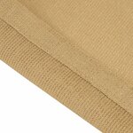 vidaXL Tapis de tente sable 400x700 cm PEHD