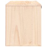 vidaXL Armoire murale 60x30x35 cm Bois de pin massif