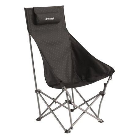 Outwell Chaise de camping pliable Emilio Noir