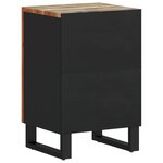 vidaXL Armoire de salle de bain 38x33x58cm bois massif de récupération